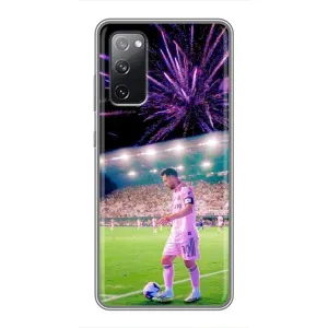 Чехлы Лео Месси в Майами на Samsung Galaxy S20 FE (Месси в Майами)