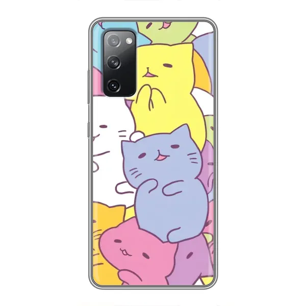 Чехол с рисунком «Милые котики» для Samsung Galaxy S20 FE Чехол с рисунком «Милые котики» для Samsung Galaxy S20 FE