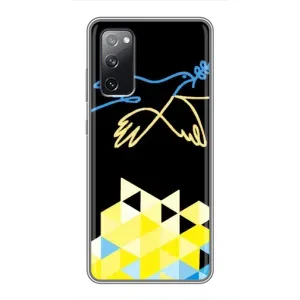 Чехол на Samsung Galaxy S20 FE Украинский дизайн (Мир для Украины)