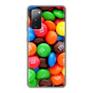 Чохол з зображенням смачної їжі для Samsung Galaxy S20 FE (Різнокольорові M&M'S)