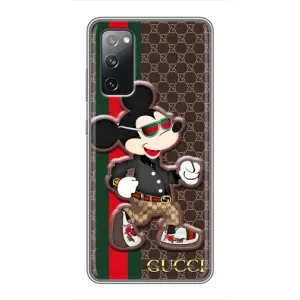 Чехлы Бренд GUCCI для Samsung Galaxy S20 FE (Маус Гуччи)