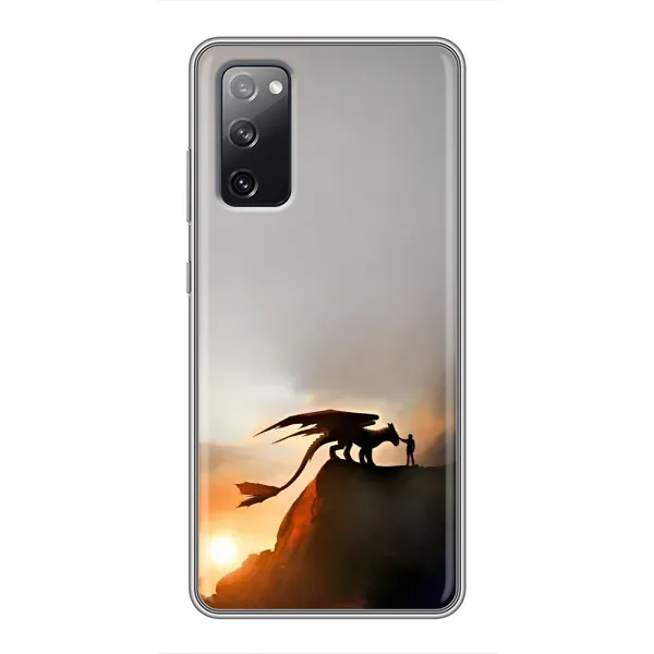 Чехол с рисунком «Мультиик Беззубик» для Samsung Galaxy S20 FE Чехол с рисунком «Мультиик Беззубик» для Samsung Galaxy S20 FE