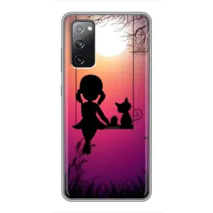 Девчачий Чехол для Samsung Galaxy S20 FE (На качели)