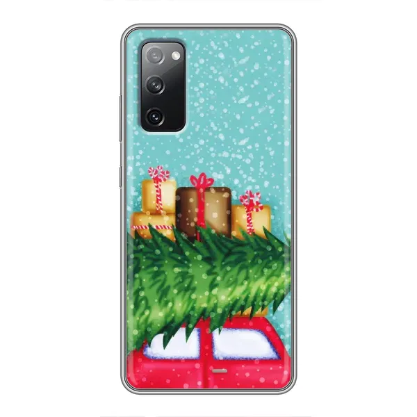 Чехол с рисунком «Новогодние подарки» для Samsung Galaxy S20 FE Чехол с рисунком «Новогодние подарки» для Samsung Galaxy S20 FE