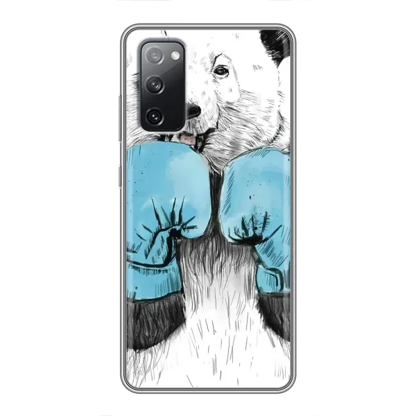 Чехол с рисунком «Панда боксер» для Samsung Galaxy S20 FE
