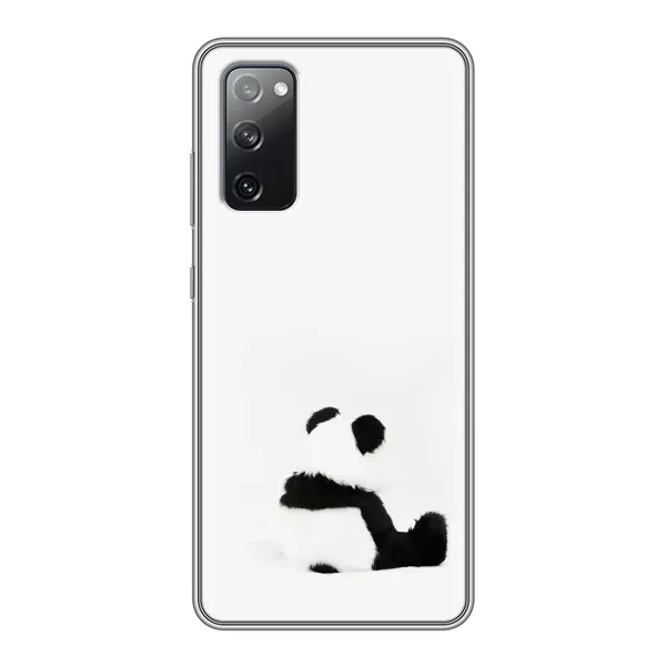 Чехол с рисунком «Панда обиделся» для Samsung Galaxy S20 FE