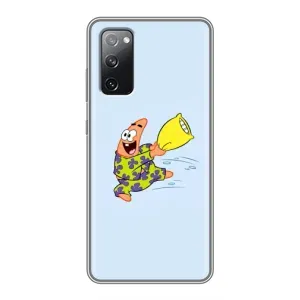 Чехлы с Патриком на Samsung Galaxy S20 FE (Патрик с подушкой)