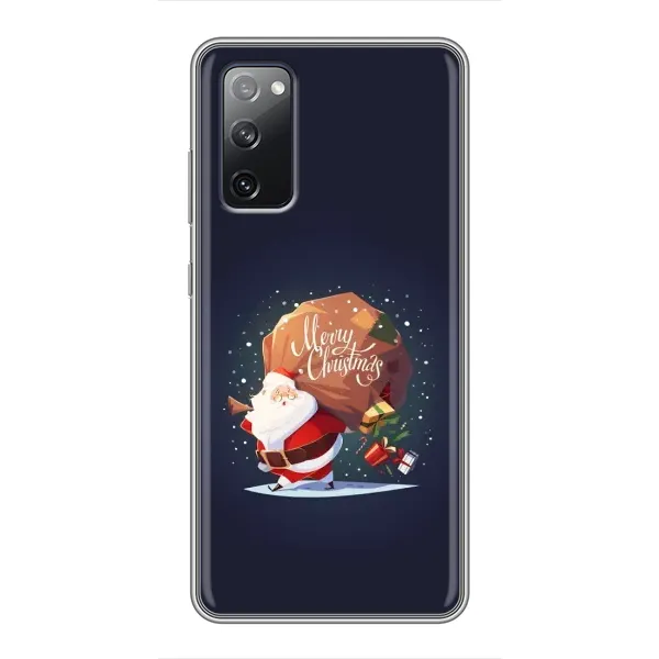 Чехол с рисунком «Подарки от Санты» для Samsung Galaxy S20 FE Чехол с рисунком «Подарки от Санты» для Samsung Galaxy S20 FE