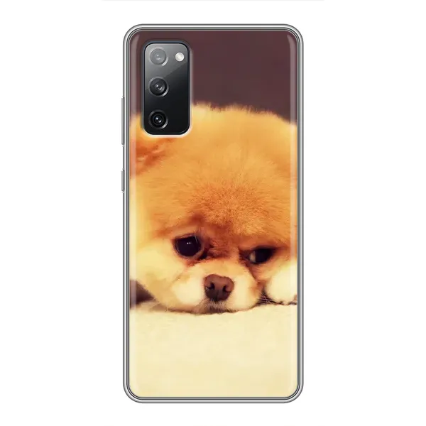Чехол с рисунком «Померанский шпиц» для Samsung Galaxy S20 FE Чехол с рисунком «Померанский шпиц» для Samsung Galaxy S20 FE
