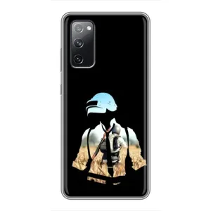 Чохол з картинкою "Герой Pubg" на Samsung Galaxy S20 FE (Пубг мен)