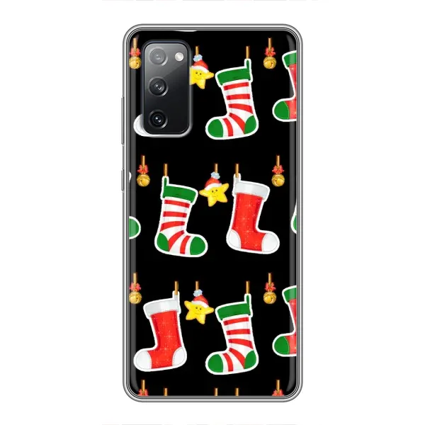 Чехол с рисунком «Рождественские подарки» для Samsung Galaxy S20 FE Чехол с рисунком «Рождественские подарки» для Samsung Galaxy S20 FE