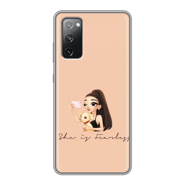 Чехол с рисунком «С собакой» для Samsung Galaxy S20 FE