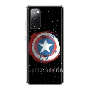 Чохол с Щітом Капітана Америки на Samsung Galaxy S20 FE (Щит Капітана)