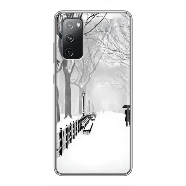 Чехол с рисунком «Снегом замело» для Samsung Galaxy S20 FE