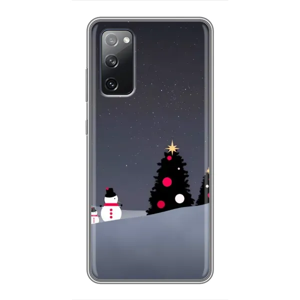 Чехол с рисунком «Снеговички» для Samsung Galaxy S20 FE