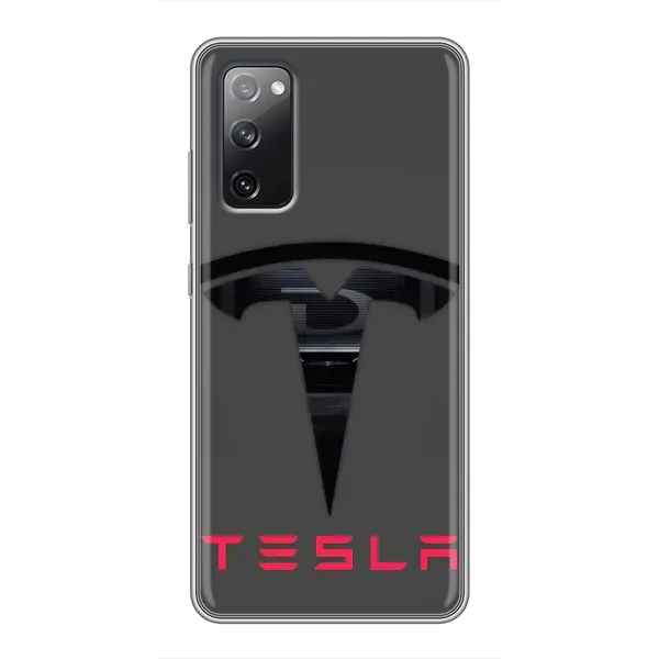 Чехол с рисунком «Logo TESLA» для Samsung Galaxy S20 FE Чехол с рисунком «Logo TESLA» для Samsung Galaxy S20 FE