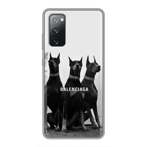 Чехол с рисунком «Три добермана» для Samsung Galaxy S20 FE Чехол с рисунком «Три добермана» для Samsung Galaxy S20 FE