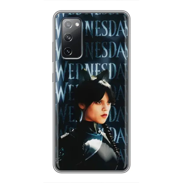 Чехол с рисунком «Уэнздей с ушками» для Samsung Galaxy S20 FE Чехол с рисунком «Уэнздей с ушками» для Samsung Galaxy S20 FE