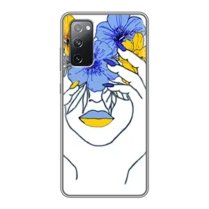 Чехол на Samsung Galaxy S20 FE Украинский дизайн (Украинка на всю голову)