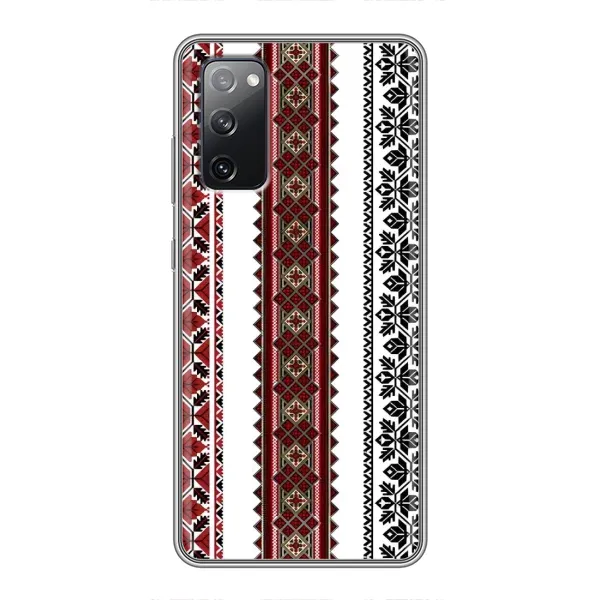 Чехол с рисунком «Вышиваночки» для Samsung Galaxy S20 FE