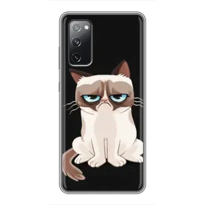 Чехол на тематику: Коты для Samsung Galaxy S20 FE (Взгляд кота)