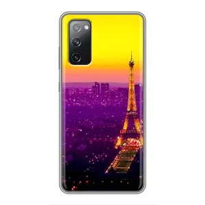 Чехол с Эйфелевой башней на Samsung Galaxy S20 FE (Яркая башня)