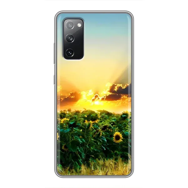 Чехол с рисунком «Закат Солнца» для Samsung Galaxy S20 FE