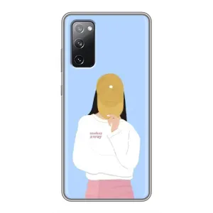 Силіконовый Чохол на Samsung Galaxy S20 FE з картинкой Модных девушек (Жовта кепка)