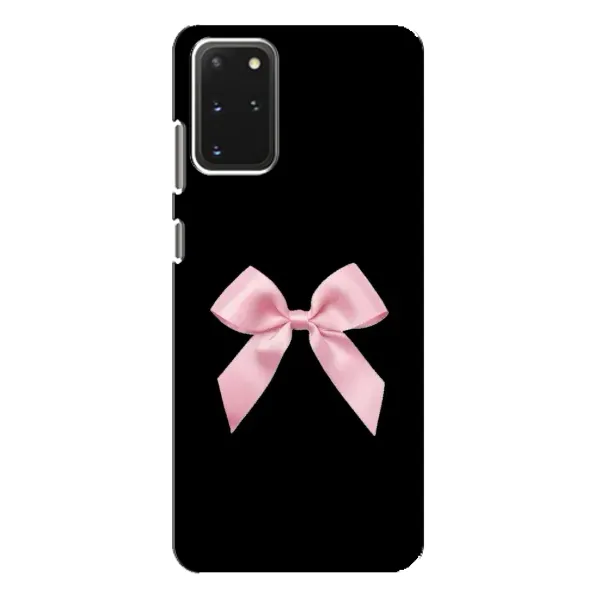Чехол с рисунком «Бант на черном» для Samsung Galaxy S20 Plus Чехол с рисунком «Бант на черном» для Samsung Galaxy S20 Plus