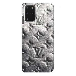 Текстурний Чохол Louis Vuitton для Самсунг С20 Плюс (Бежевий ЛВ)