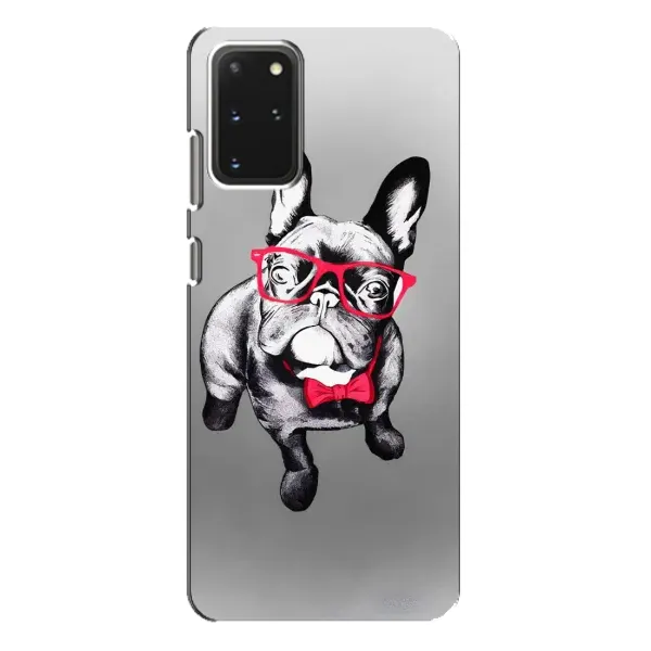 Чехол с рисунком «Бульдог в очках» для Samsung Galaxy S20 Plus Чехол с рисунком «Бульдог в очках» для Samsung Galaxy S20 Plus