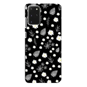 Чохли з тематикою "КВІТИ" на Samsung Galaxy S20 Plus (цвітіння на чорному)