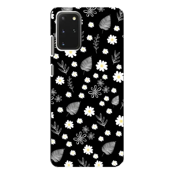 Чехол с рисунком «цветение на чорном» для Samsung Galaxy S20 Plus Чехол с рисунком «цветение на чорном» для Samsung Galaxy S20 Plus