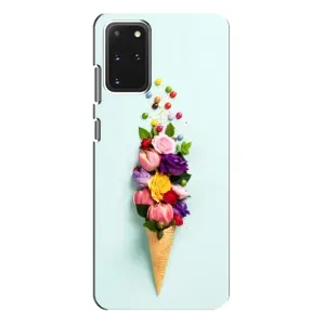 Чохли з тематикою "КВІТИ" на Samsung Galaxy S20 Plus (Квітка-морозиво)