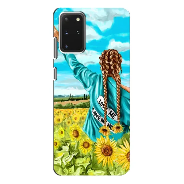 Чехол с рисунком «Девушка на поле» для Samsung Galaxy S20 Plus Чехол с рисунком «Девушка на поле» для Samsung Galaxy S20 Plus