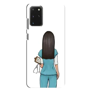 Силиконовый бампер (Работники) на Samsung Galaxy S20 Plus (Доктор)