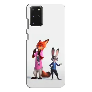 Силиконовый чехол с принтом Зоотрополіс для Samsung Galaxy S20 Plus (Джуди и Ник)