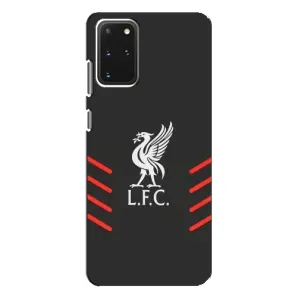 Силиконовые Чехлы принт Футбол на Samsung Galaxy S20 Plus (Эмблема Liverpool)