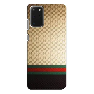 Чехлы Бренд GUCCI для Samsung Galaxy S20 Plus (Фон Гуччи)