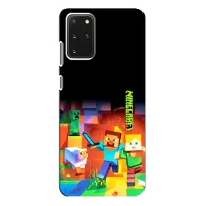 Чохли для Samsung Galaxy S20 Plus (Персонажі МайнКрафт) (Герой Майнкрафт)