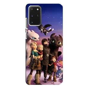 Чехол дракон Беззубик для Samsung Galaxy S20 Plus (Герои дракона)