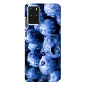 Чехол с изображением вкусной еды для Samsung Galaxy S20 Plus (Голубика)