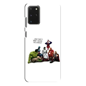 Чохли для Samsung Galaxy S20 Plus (Для Християн) (Ісус супергерой)