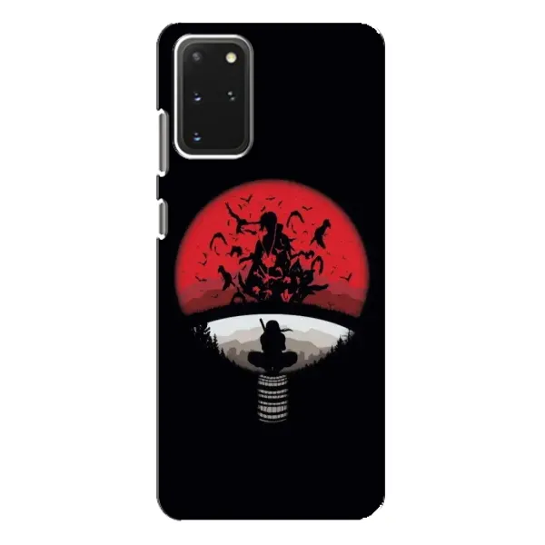 Чехол с рисунком «Итачи на черном» для Samsung Galaxy S20 Plus
