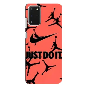 Силіконовый Чохол Nike Air Jordan на Самсунг С20 Плюс (Just Do It)