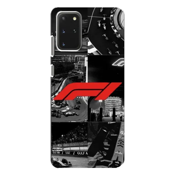 Чехол с рисунком «Коллаж Формула 1» для Samsung Galaxy S20 Plus Чехол с рисунком «Коллаж Формула 1» для Samsung Galaxy S20 Plus