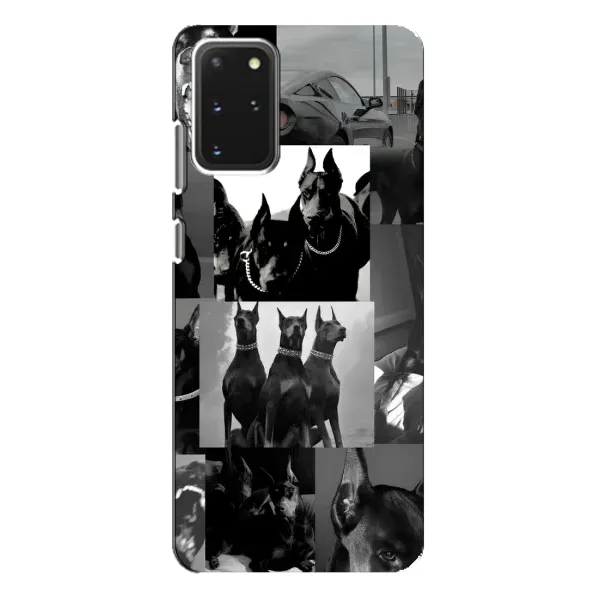 Чохол з малюнком «Колаж Доберман» для Samsung Galaxy S20 Plus
