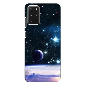 Чехол (ТПУ) с планетами на Samsung Galaxy S20 Plus (Космический вид)