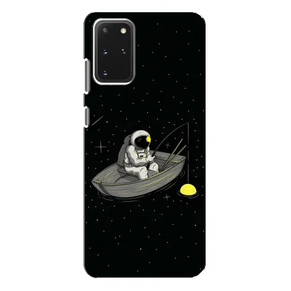 Чехол с рисунком «Космонавт на рыбалке» для Samsung Galaxy S20 Plus Чехол с рисунком «Космонавт на рыбалке» для Samsung Galaxy S20 Plus
