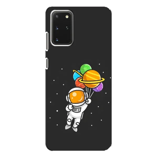 Чехол с рисунком «Космонавт с шариками» для Samsung Galaxy S20 Plus Чехол с рисунком «Космонавт с шариками» для Samsung Galaxy S20 Plus